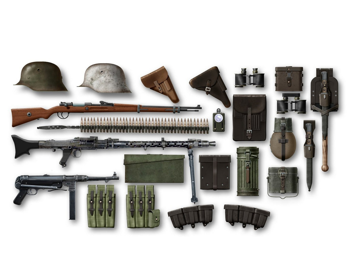 WWII German Infantry Weapons & Equipment