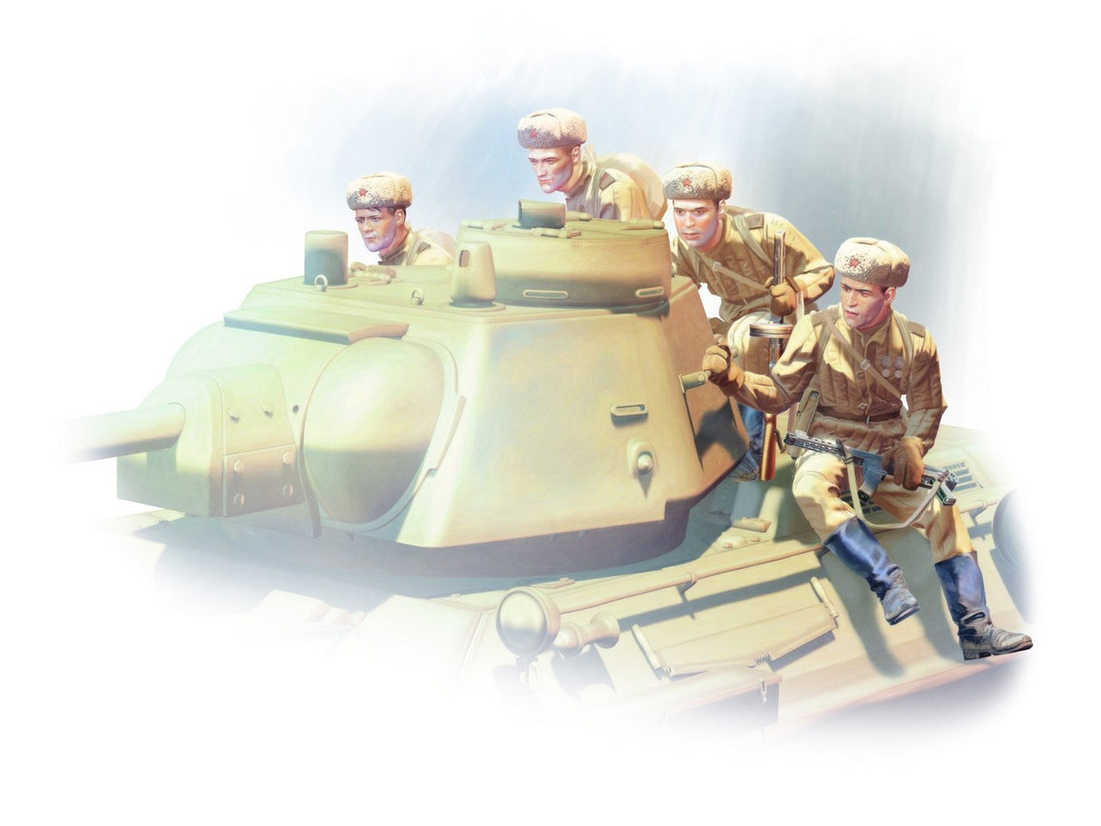 Soviet Tank Riders (1943-1945) 4 Figures