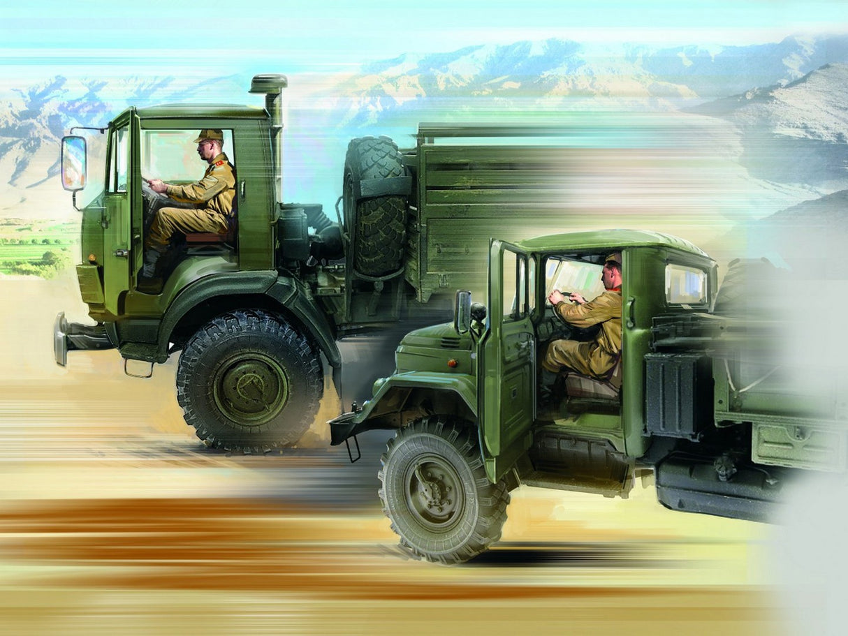 Soviet Drivers (1979-1991) with 2 Figures