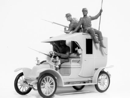 ICM 1/35 Battle of the Marne (1914) Taxi Car with French Infantry 35660
