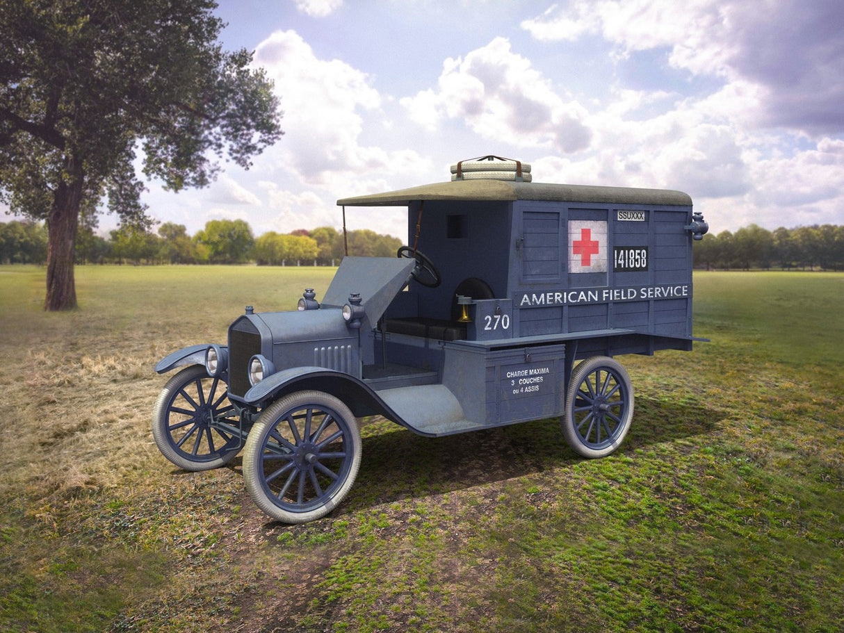 Model T 1917 Ambulance (Early) WWI AAFS Car