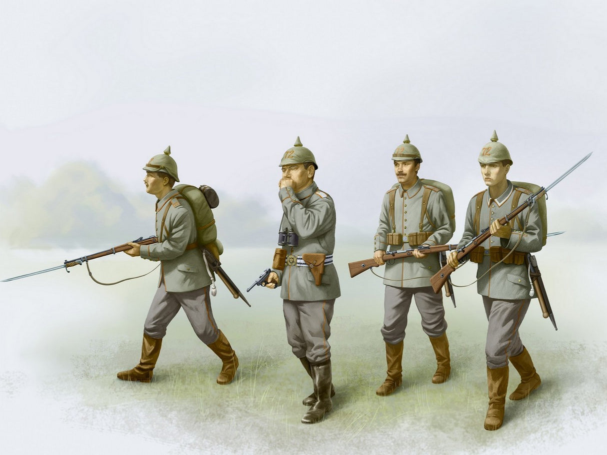 German Infantry (1914) 4 Figures