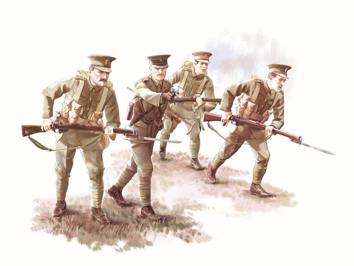 British Infantry (1914) 4 Figures