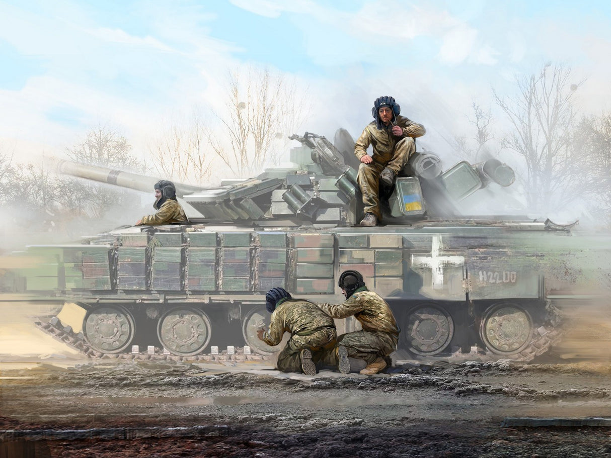 Tank Crew of the Armed Forces of Ukraine (4 Figures)