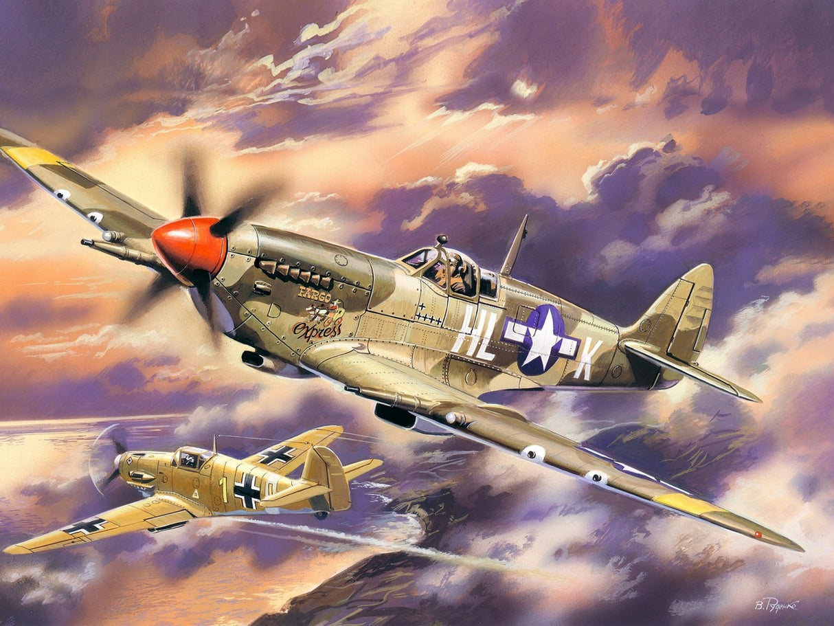 Spitfire Mk.VIII WWII USAAF Fighter Plane