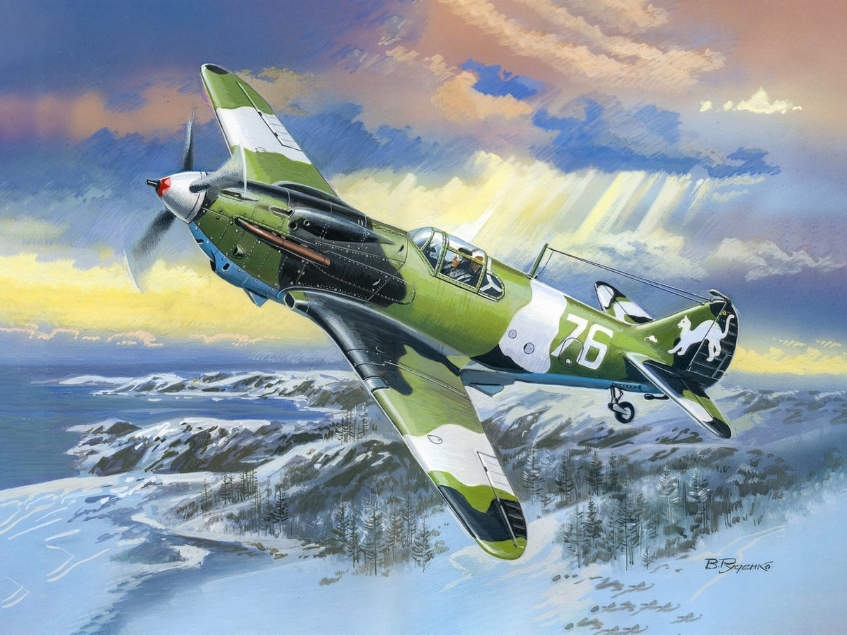 LaGG-3 Series 1-4 WWII Soviet Fighter Plane