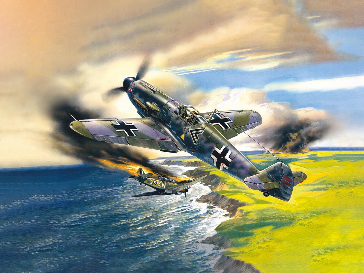Messerschmitt Bf 109F-2 WWII German Fighter Plane