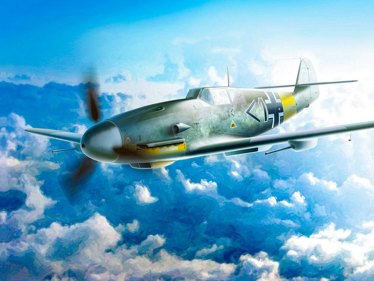 Messerschmitt Bf 109F-4/R6 WWII German Fighter Plane