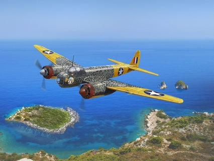 ICM 1/48 Ju 88 WWII USAAF/RAF Bomber Kit 48227