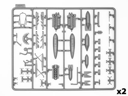 ICM 1/48 Ju 88 WWII USAAF/RAF Bomber Kit 48227