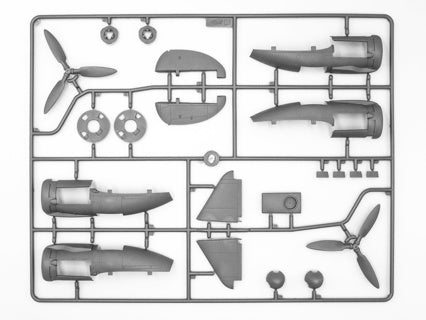 ICM 1/48 Ju 88 WWII USAAF/RAF Bomber Kit 48227