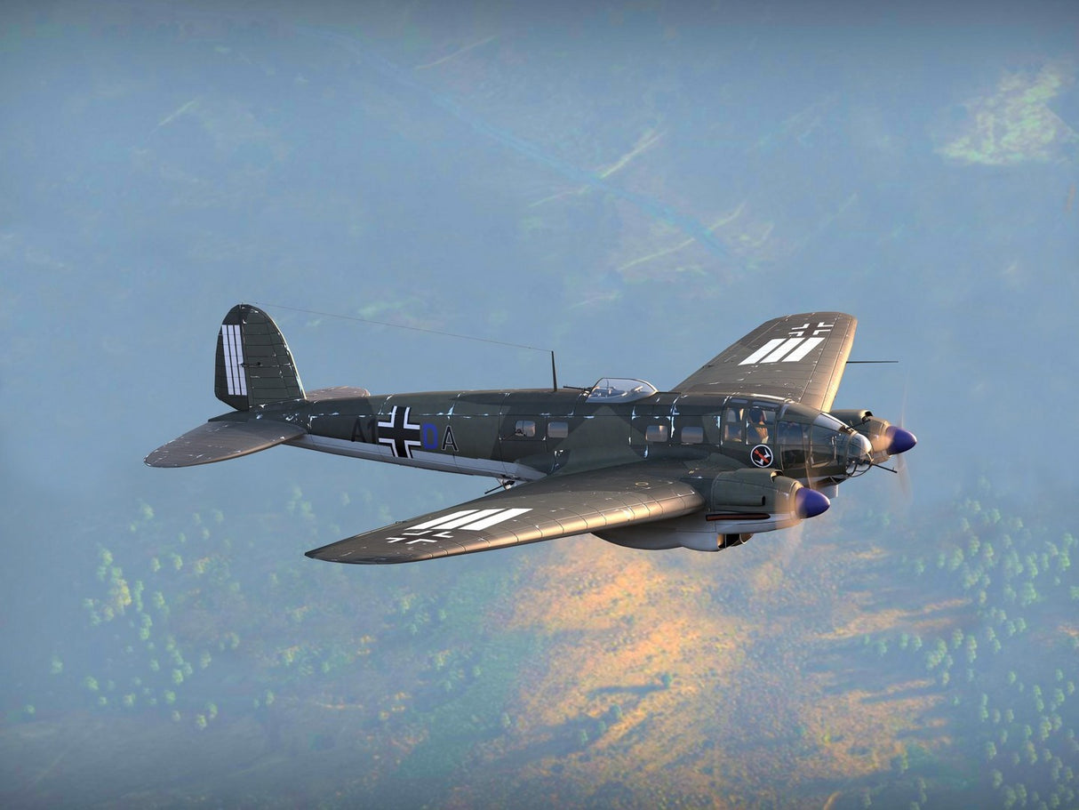 He 111H-3 WWII German Bomber