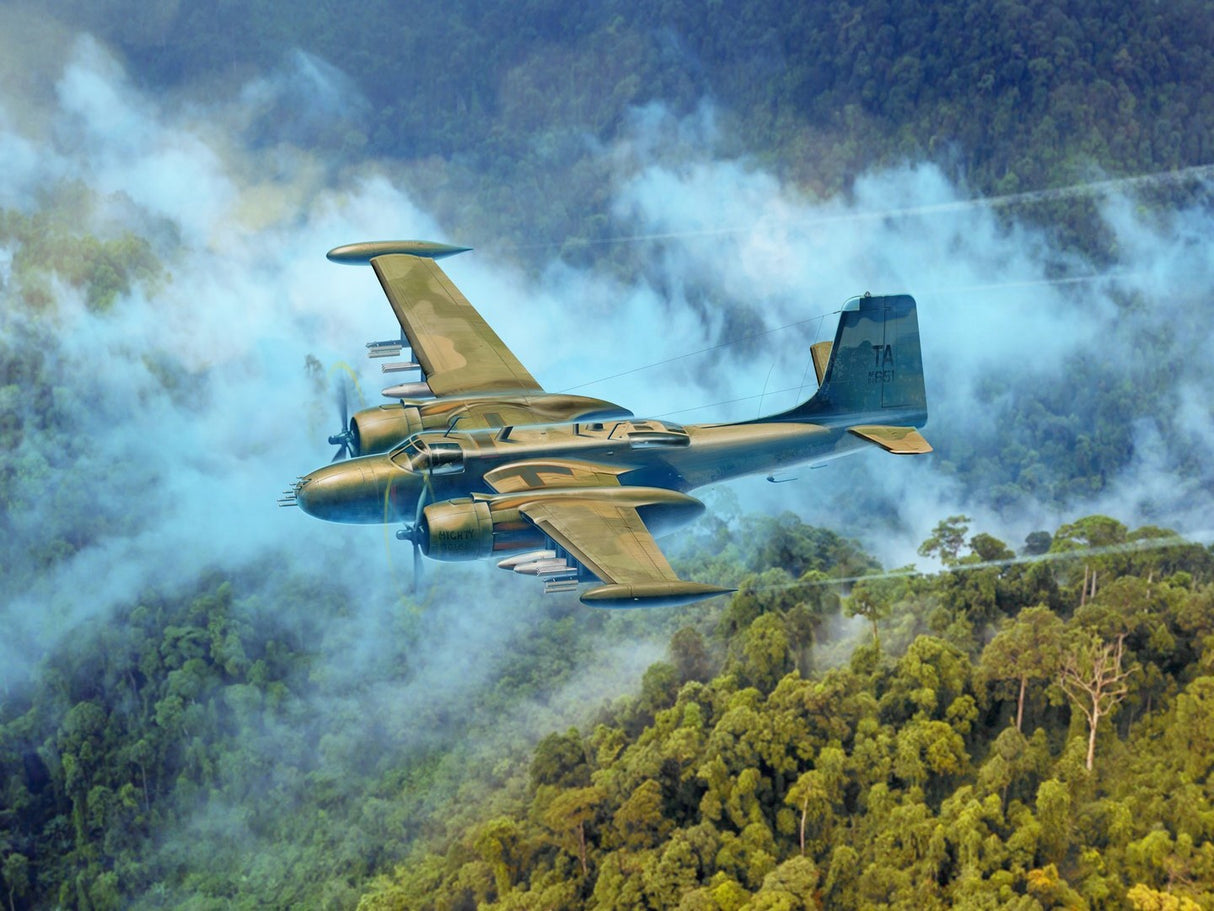 B-26K Counter Invader USAF Vietnam War Attack Aircraft