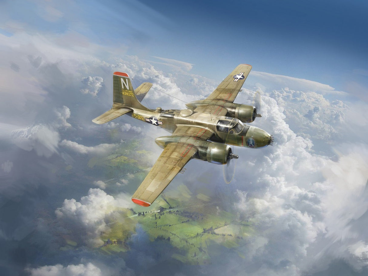 B-26B-50 Invader Korean War American Bomber