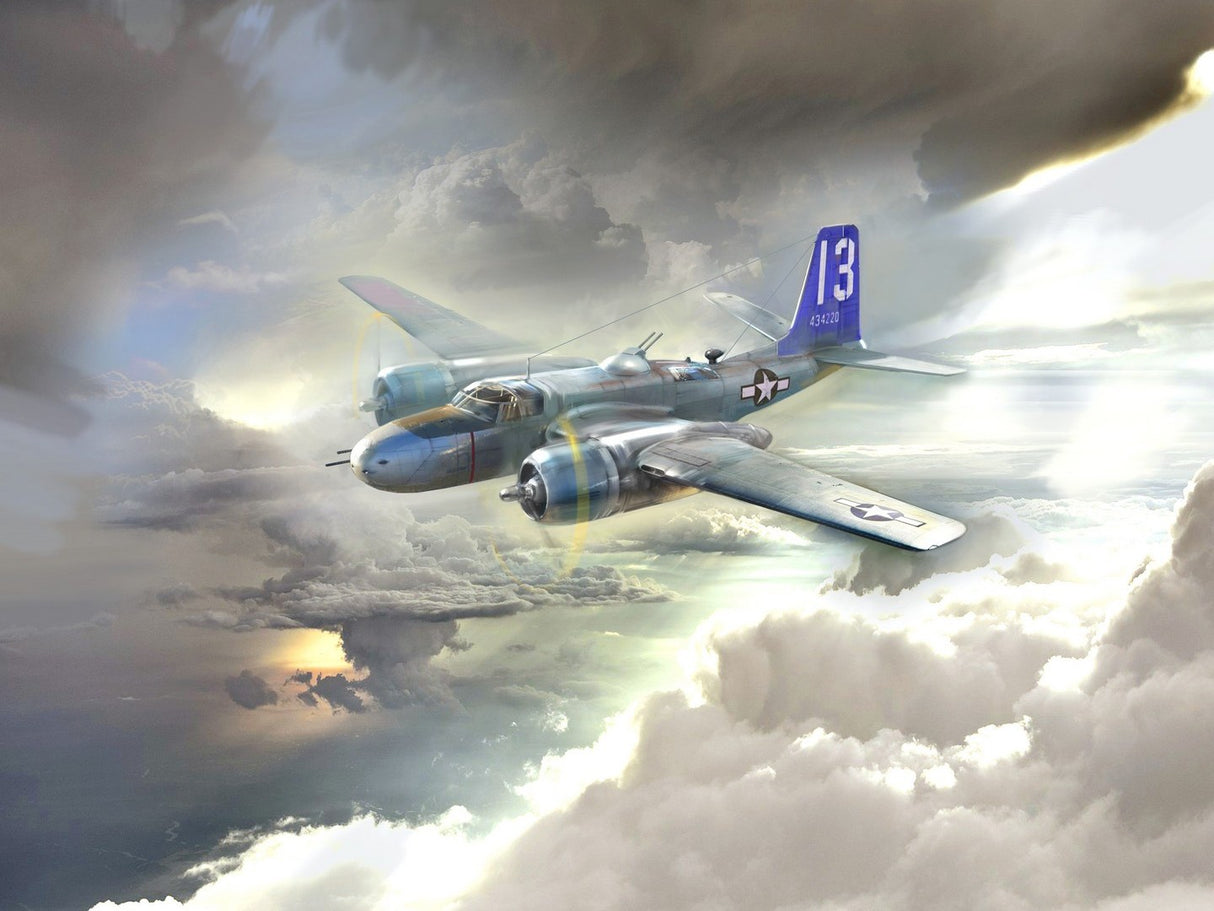 A-26В Invader Pacific War Theater WWII American Bomber