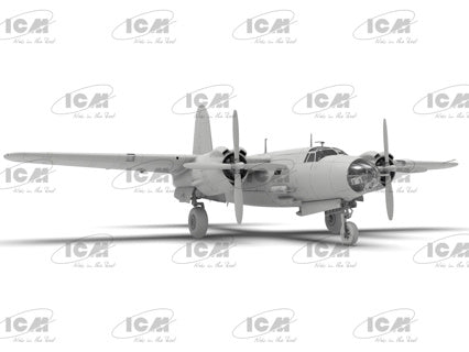 ICM 1/48 B-26G Marauder WWII American/French Bomber Kit 48323