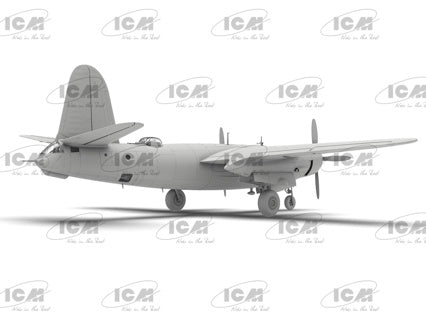 ICM 1/48 B-26G Marauder WWII American/French Bomber Kit 48323