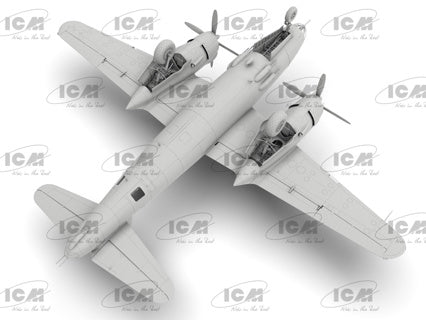 ICM 1/48 B-26G Marauder WWII American/French Bomber Kit 48323