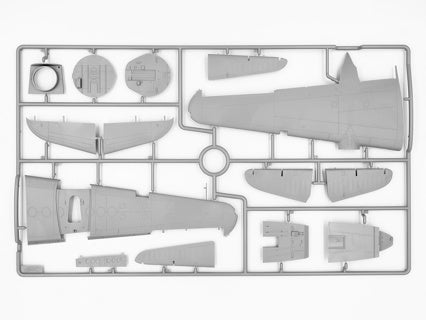ICM 1/48 Conquerors of Europes Sky (Set of 3 Aircraft-Set includes P51 Mustang/Spitfire/and B-26 Marauder) ICM48324