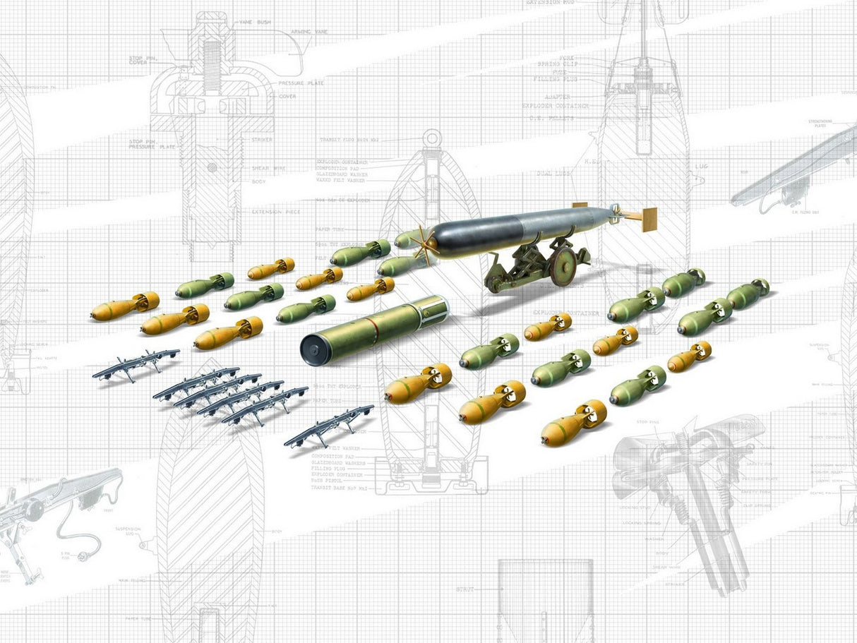 WWII British Aircraft Armament (Bombs & Torpedoes)