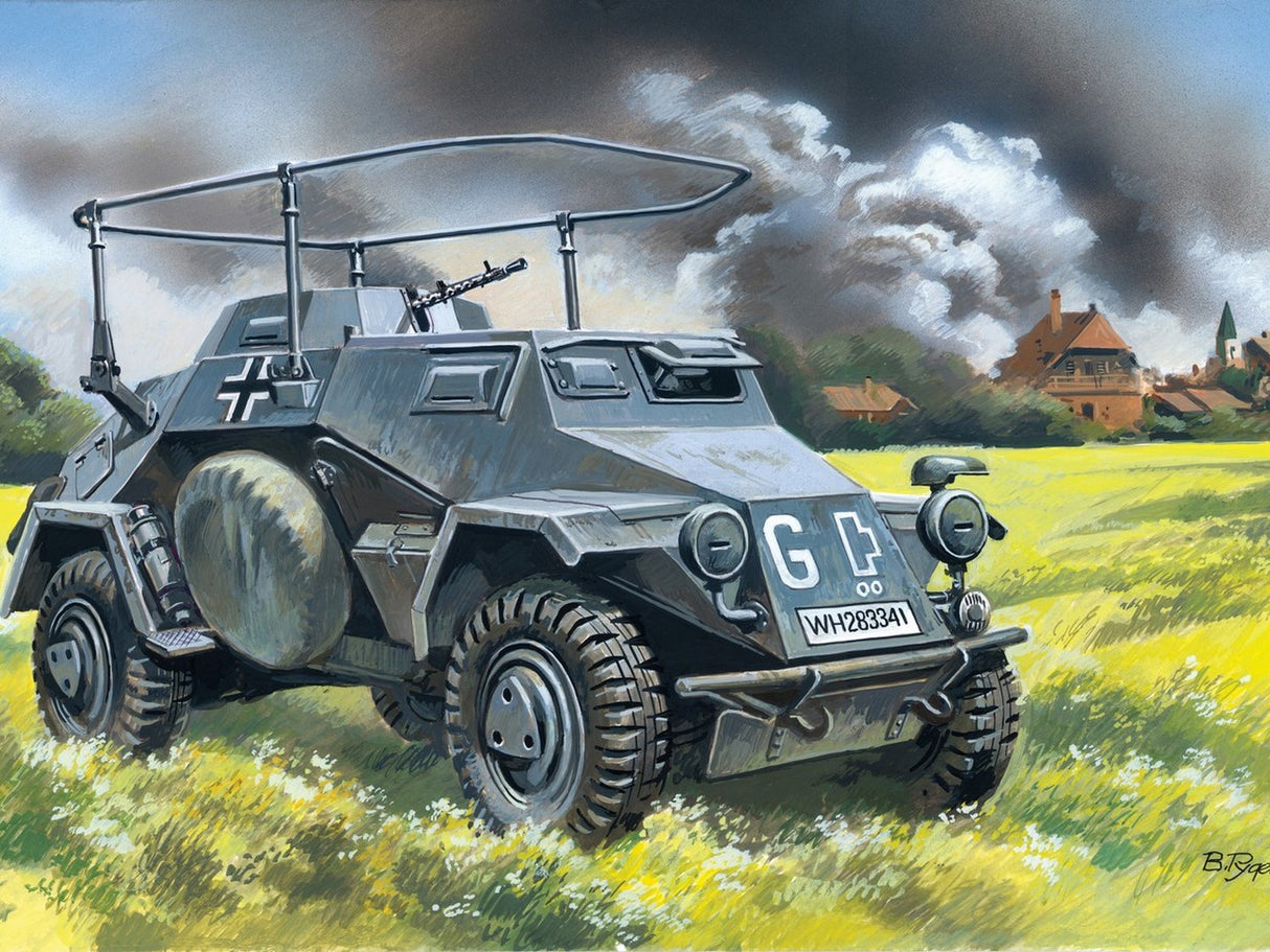 Sd.Kfz.223 German Radio Communication Vehicle