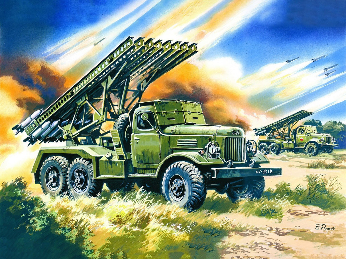 BM-13-16 “Katiusha” MLRS on ZiL-157 Base
