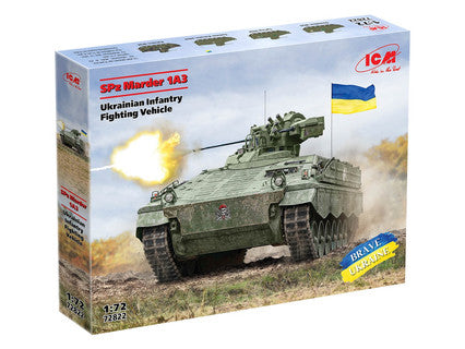 ICM 1/72 SPz Marder 1A3 Ukrainian Infantry Fighting Vehicle Kit 72822