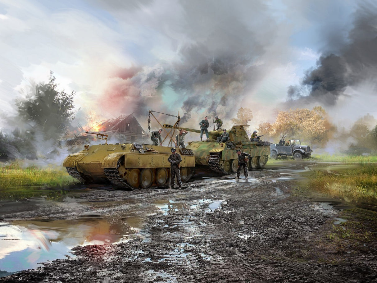 Hold The Rope Willi! Towing Diorama Set with 3 Vehicles & Figures