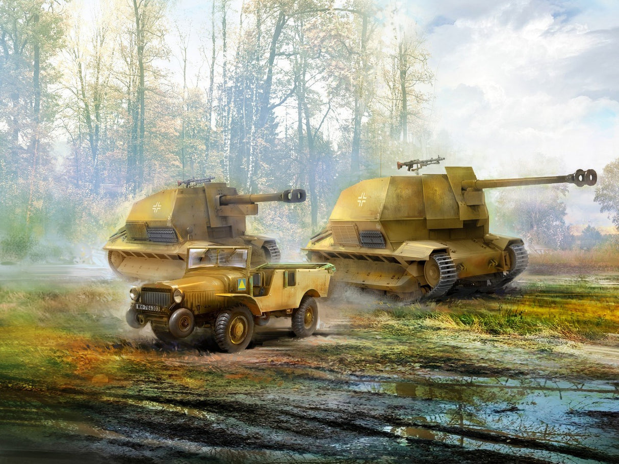 Mobile Brigade West (Schnelle Brigade West) 1943 (Set of 3 Vehicles)