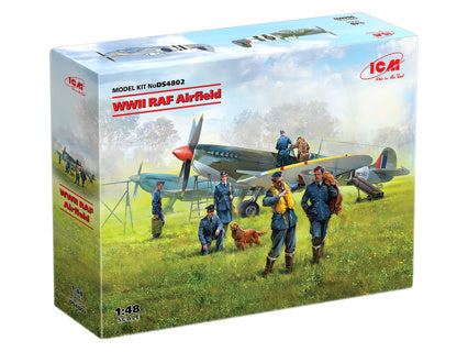ICM 1/48 WWII RAF Airfield Kit DS4802