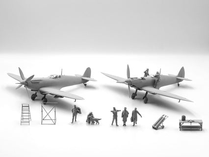 ICM 1/48 WWII RAF Airfield Kit DS4802