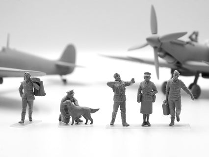 ICM 1/48 WWII RAF Airfield Kit DS4802