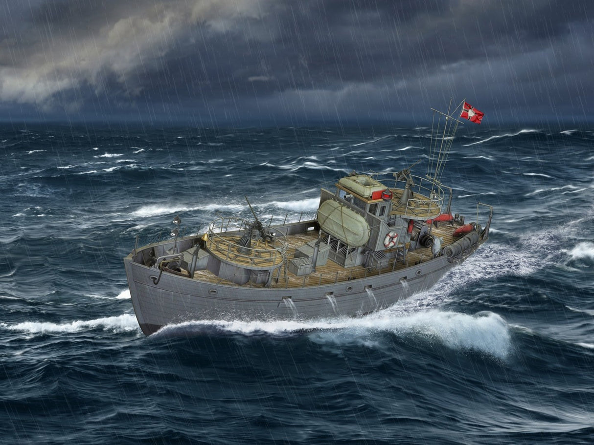 ICM KFK Kriegsfischkutter WWII German Multi-Purpose Boat ICMS018