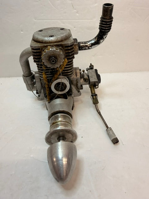 Webra T4-60 10cc Four-Stroke Glow R/C Aircraft Engine – Vintage German – T4 Second Hand dameaged timing belt (Box 161)