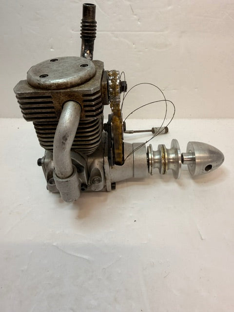 Webra T4-60 10cc Four-Stroke Glow R/C Aircraft Engine – Vintage German – T4 Second Hand dameaged timing belt (Box 161)
