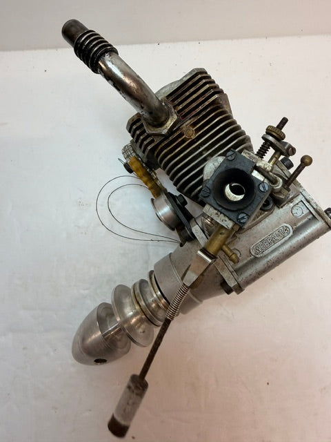 Webra T4-60 10cc Four-Stroke Glow R/C Aircraft Engine – Vintage German – T4 Second Hand dameaged timing belt (Box 161)