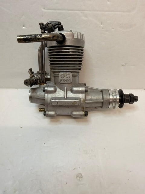 O.S. FS-60 10cc Four-Stroke Glow R/C Aircraft Engine – Vintage Open Rocker – Japan Second hand