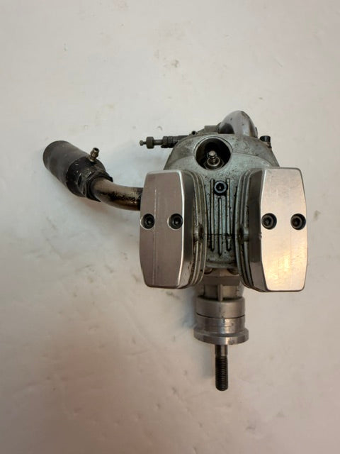 O.S. FS-120 20cc Four-Stroke Glow Engine R/C Aircraft Engine – Japan Second hand (Box 161)
