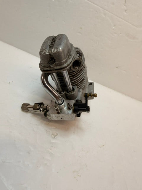 Enya 46-4C 7.5cc Four-Stroke Glow R/C Aircraft Engine – Japan SECOND HAND valves are possibly stuck (Box 161)