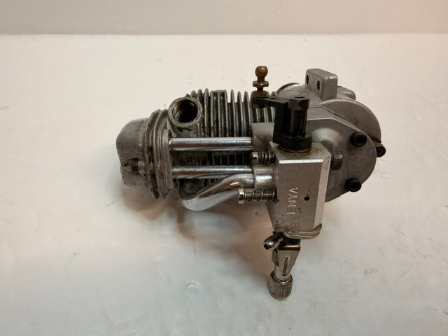 Enya 46-4C 7.5cc Four-Stroke Glow R/C Aircraft Engine – Japan SECOND HAND valves are possibly stuck (Box 161)