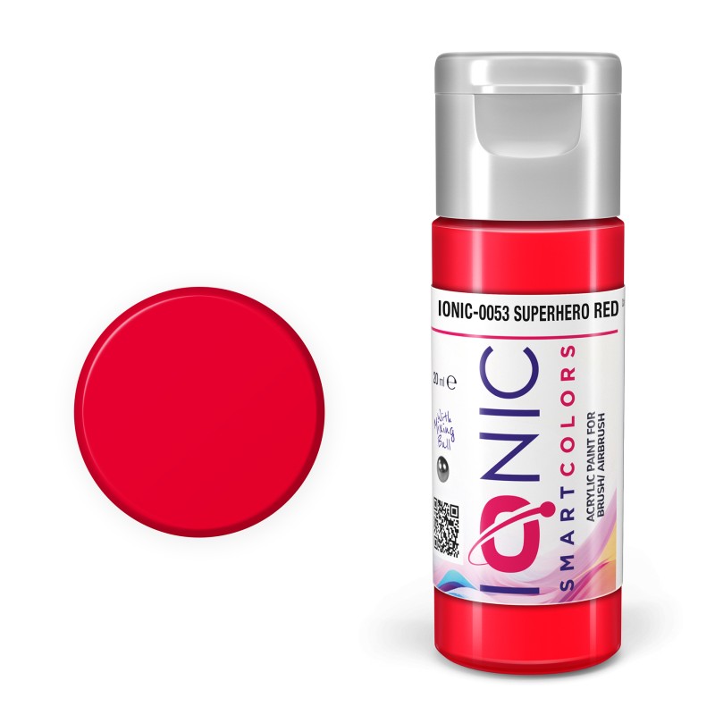IONIC0053 Single IONIC Superhero Red