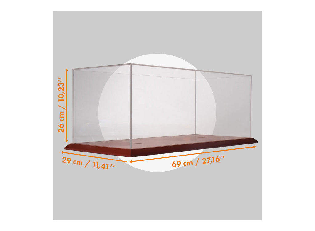 IXO COLLECTIONS (EUR) IXO 1/8 Scale Perspex Display Case with Base IXC.VIT