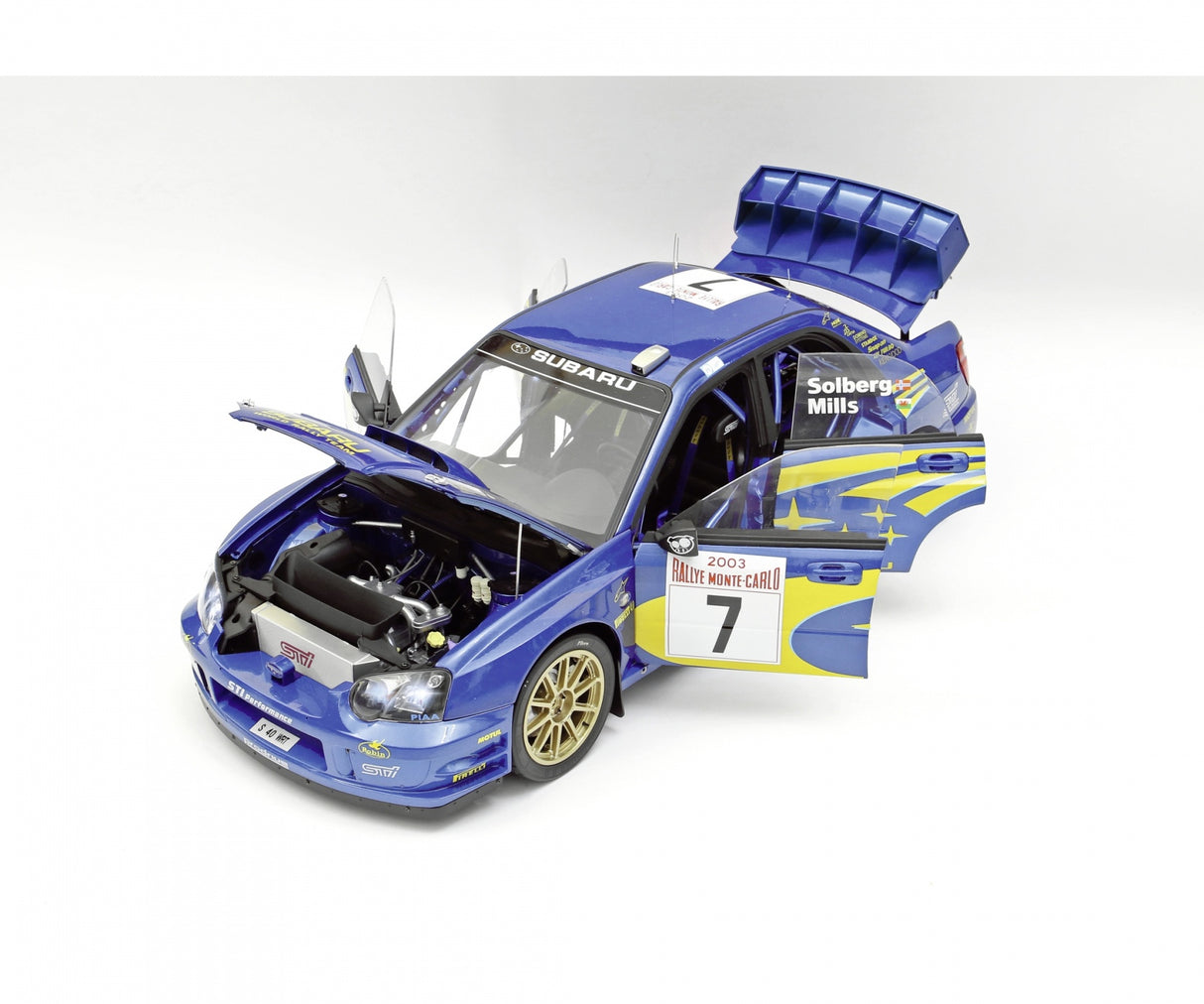 IXO Subaru Impreza 1/8 Scale Full Metal Kit
