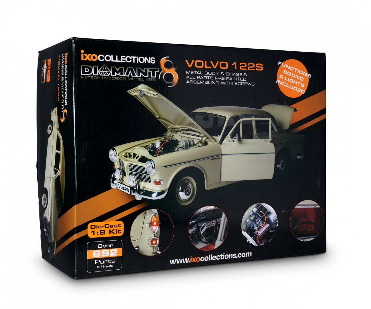 IXO Volvo S122 Amazon 1/8 Full kits
