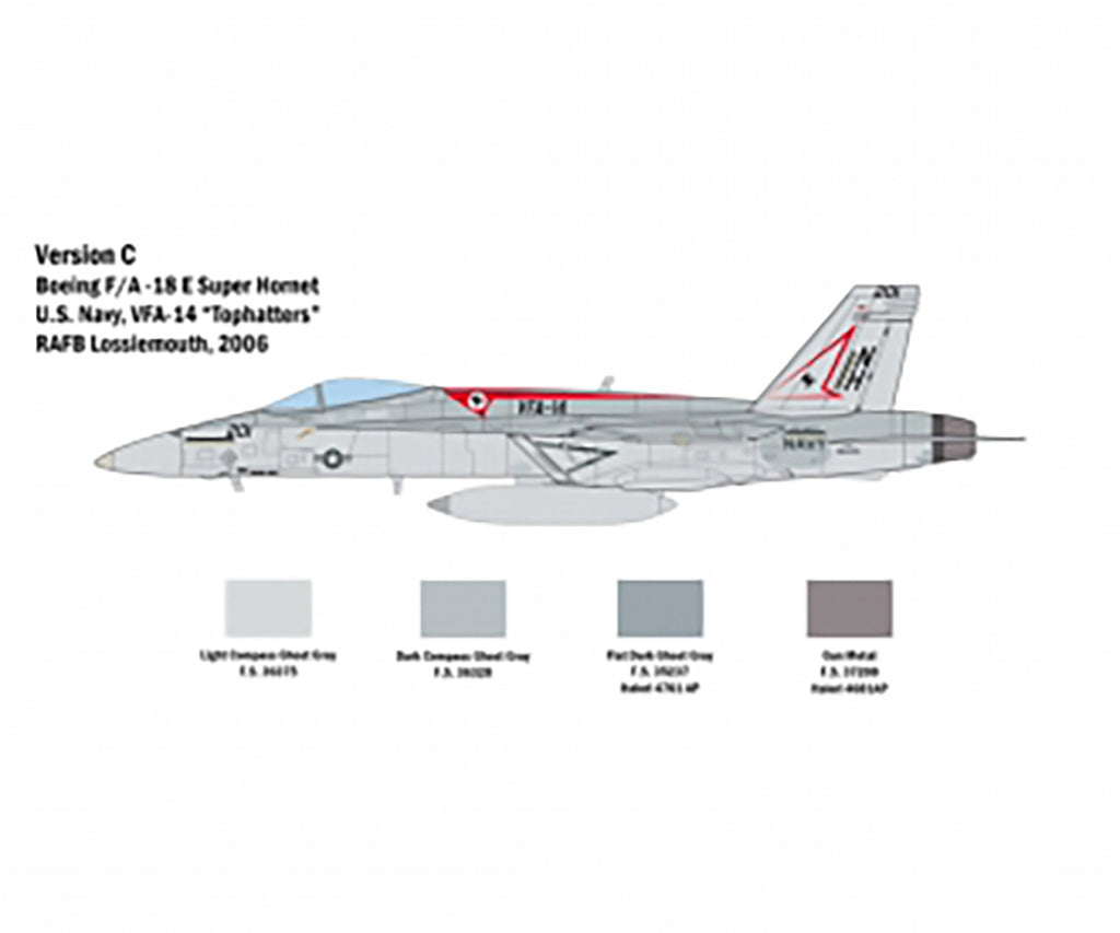 Italeri 1/72 F/A-18E  SUPER HORNET Top Gun 083