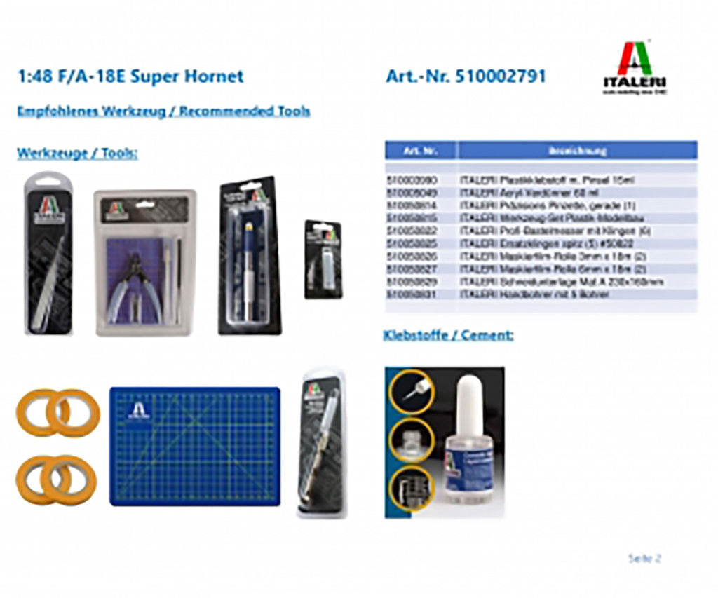 Italeri 1/72 F/A-18E  SUPER HORNET Top Gun 083