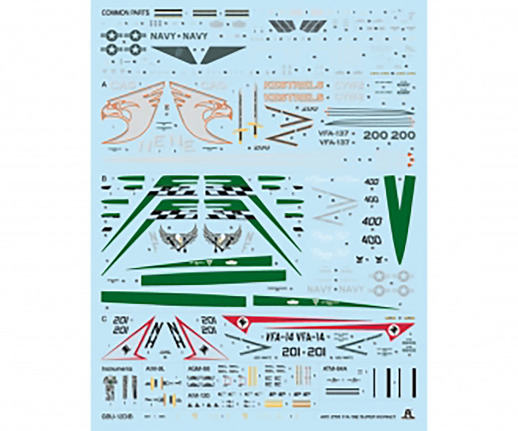 Italeri 1/72 F/A-18E  SUPER HORNET Top Gun 083
