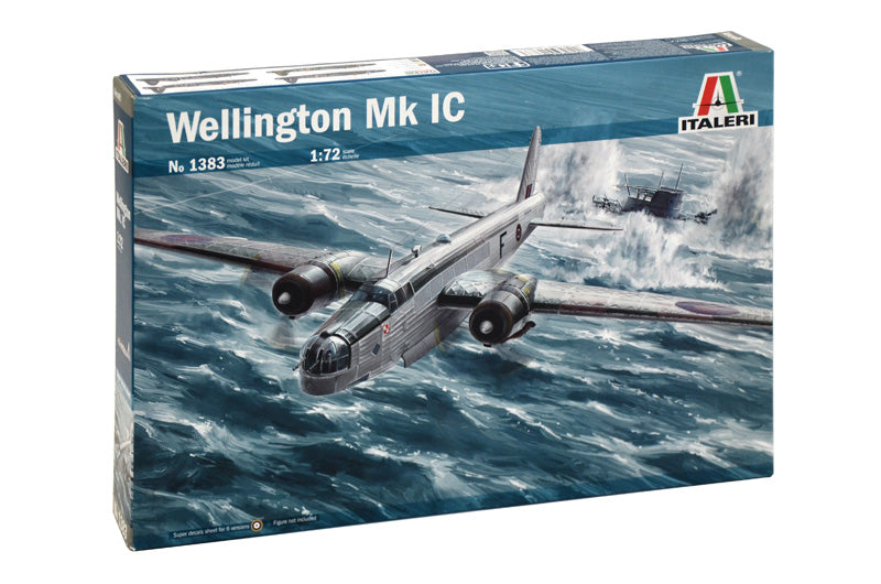 Italeri Plastic 1/72 Aircraft Kit Wellington Mk.IC Kit1383
