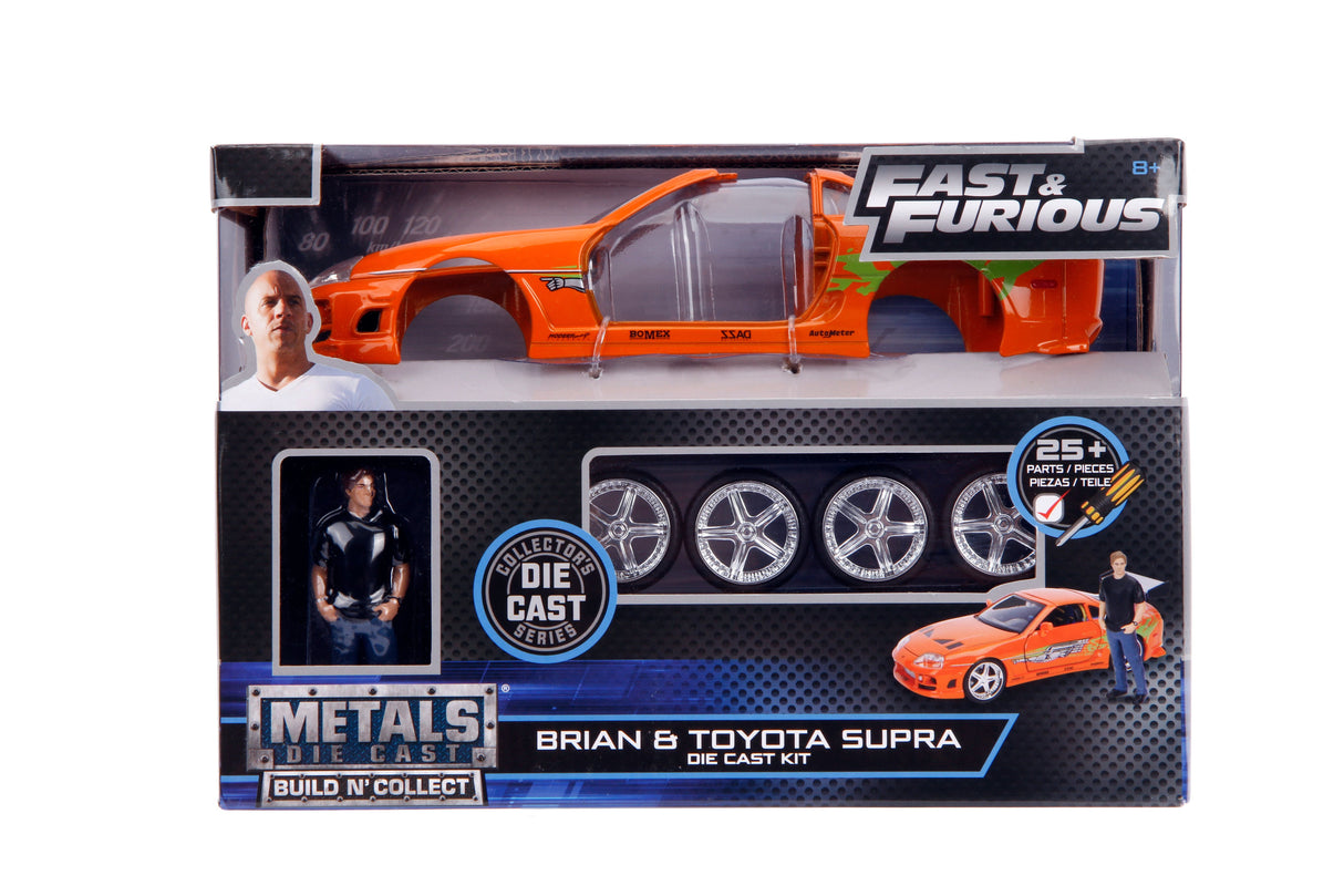 Jada Die Cast Collectables - 1:24 BNC Fast and Furious Toyota Supra with Figure