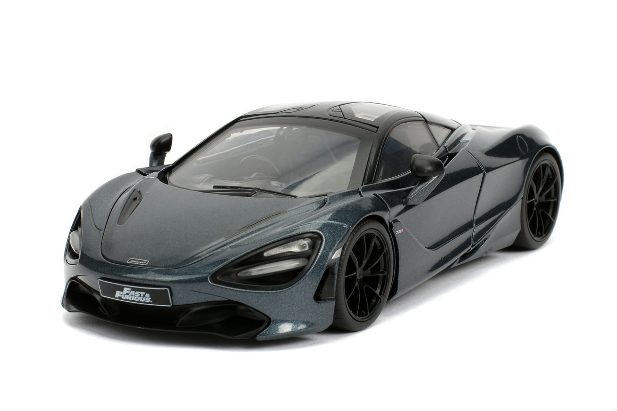 Jada Die Cast Collectables - 1:24 Fast and Furious Hobbs and Shaw 2018 McLaren 720S
